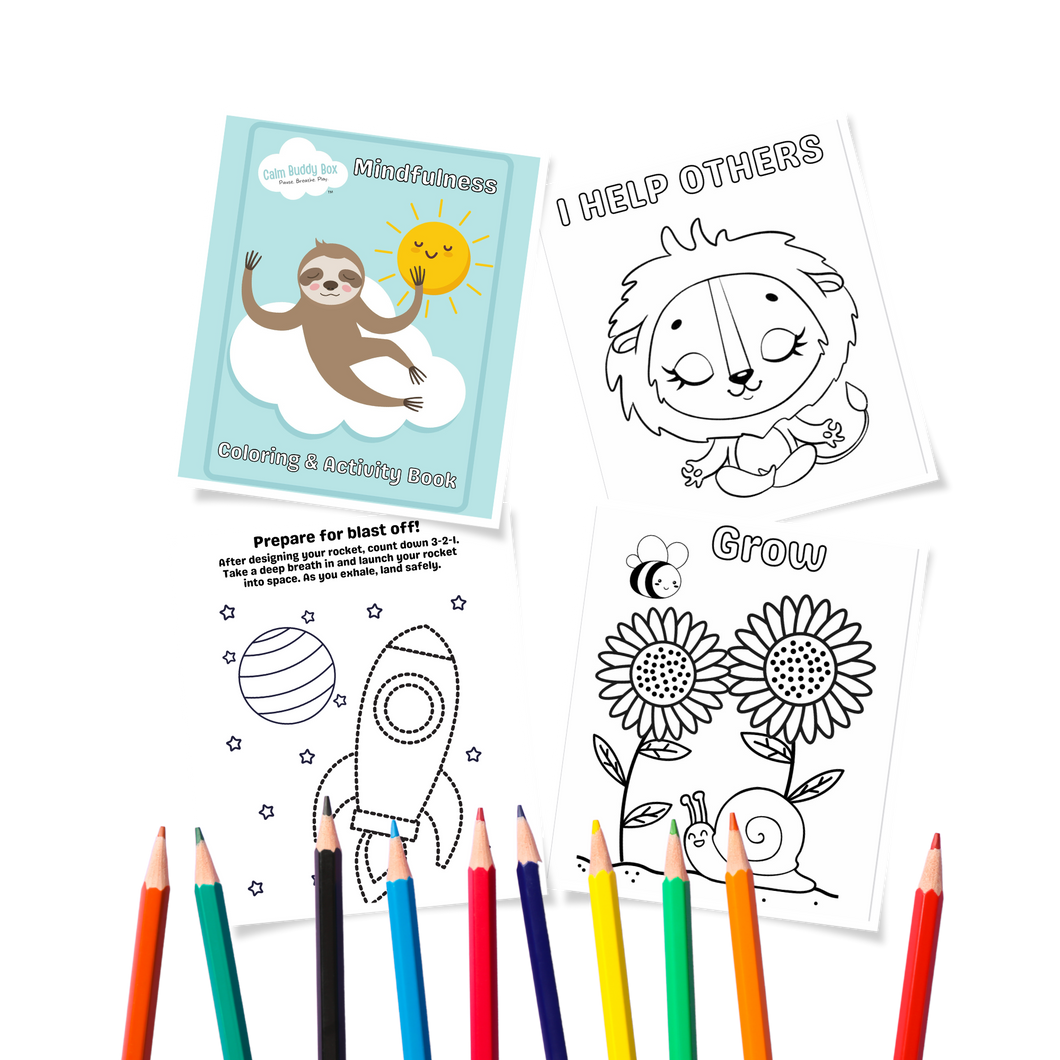Calm Buddy Box Mindfulness Coloring & Activity Book